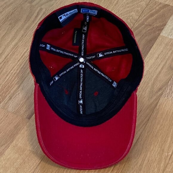 Boston Red Sox Fitted Official Batting Practice Cap Hat New Era Medium Large - Picture 5 of 7